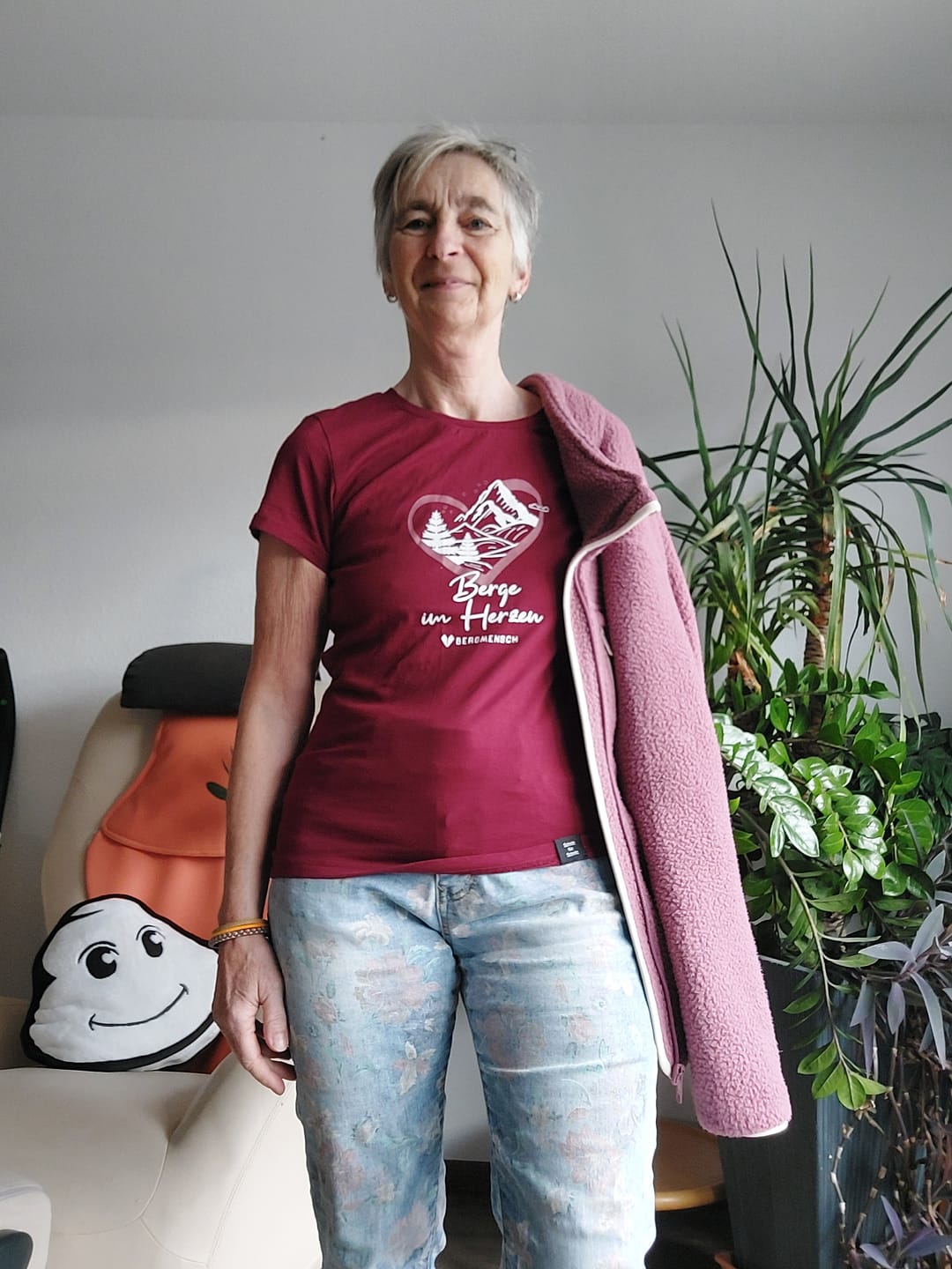 Customer photo review of Berge im Herzen - Damen Premium Organic Shirt