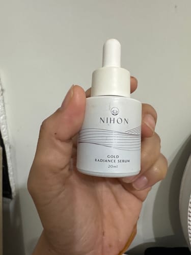 Customer photo review of Gold Radiance Serum