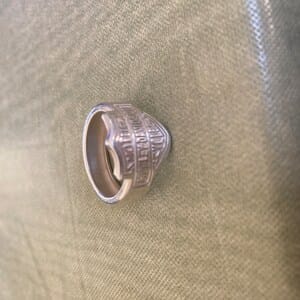Customer photo review of Tudor Rose Pendant