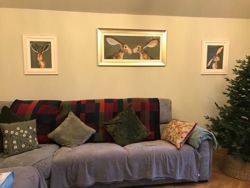 Customer photo review of Maisie (Cream Frame) By Quinn Russell