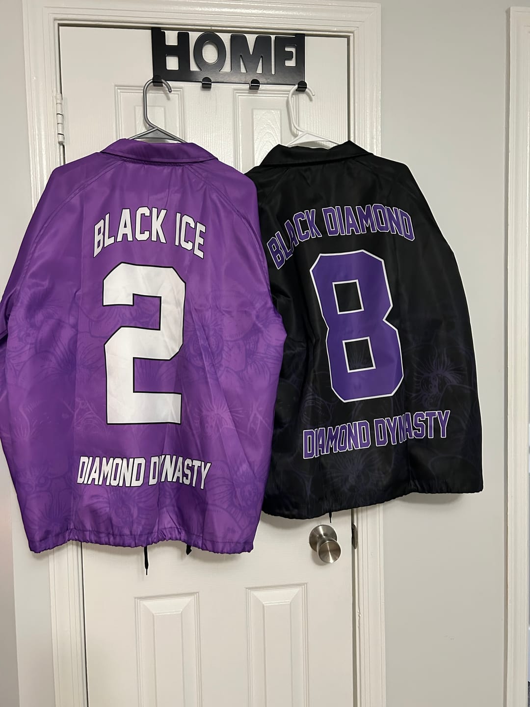 Customer photo review of Personalized Gamma Alpha Phi Nu Crossing Jacket Gamma Alpha Phi Nu