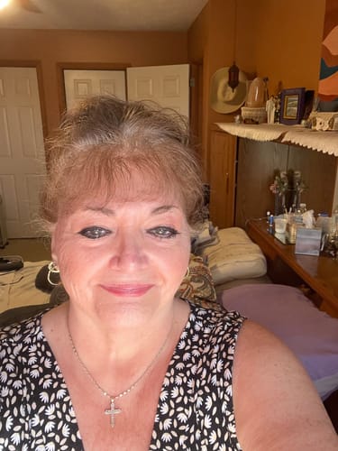 Customer photo review of Instant Dye Shampoo