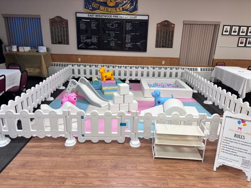 Customer photo review of Soft Play - Pack of SIX Reversible Big EVA Mats 3ft x 3ft x 0.75" Each