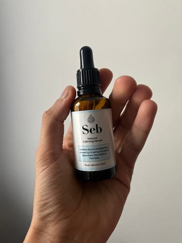 Customer photo review of Seb Natural Calming Serum