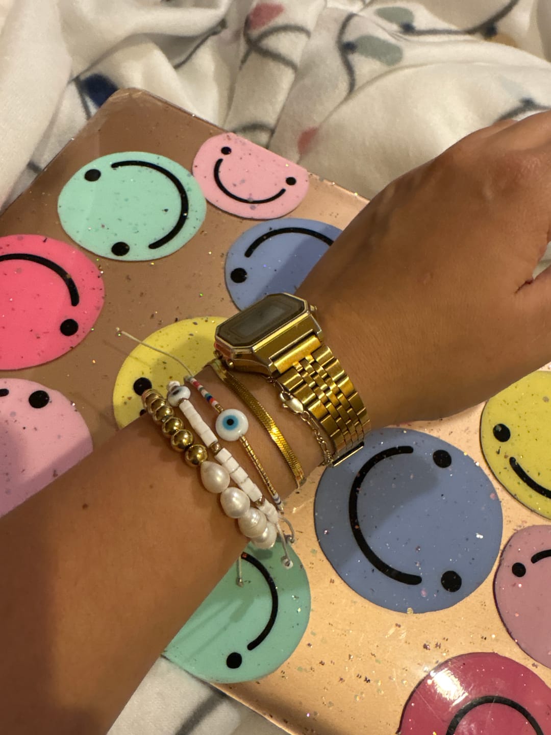 Customer photo review of Pulsera Clementine