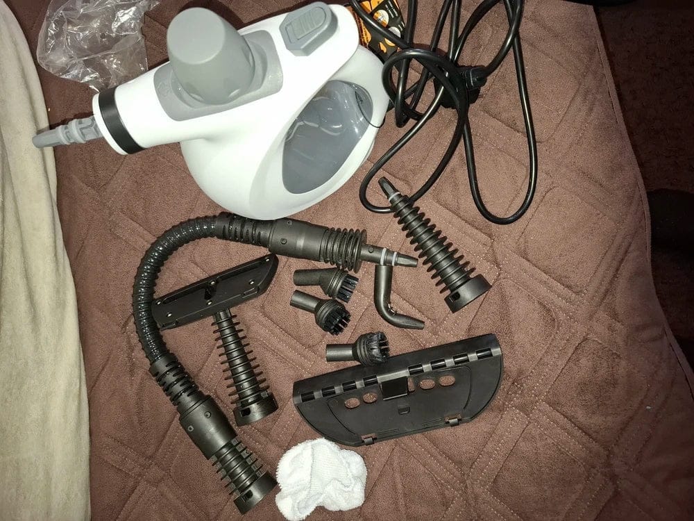 Customer photo review of CleanSteam Pro – Nettoyez efficacement sans produits chimiques