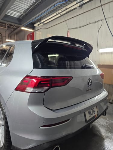 Customer photo review of CS Style Roof Spoiler - 2022-2025 Golf Mk8 GTI