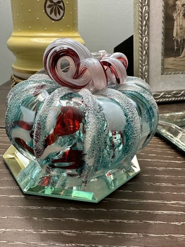 Customer photo review of Winter Frost Pumpkin