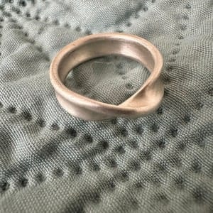 Customer photo review of Mobius Ring