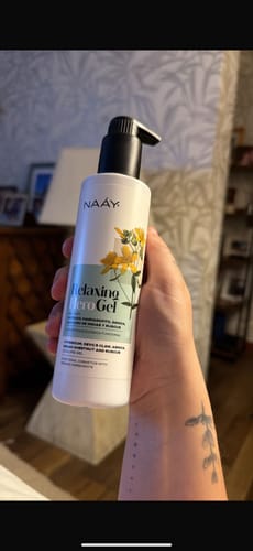 Customer photo review of Relaxing Hero Gel | Gel Corporal Calmante Frío