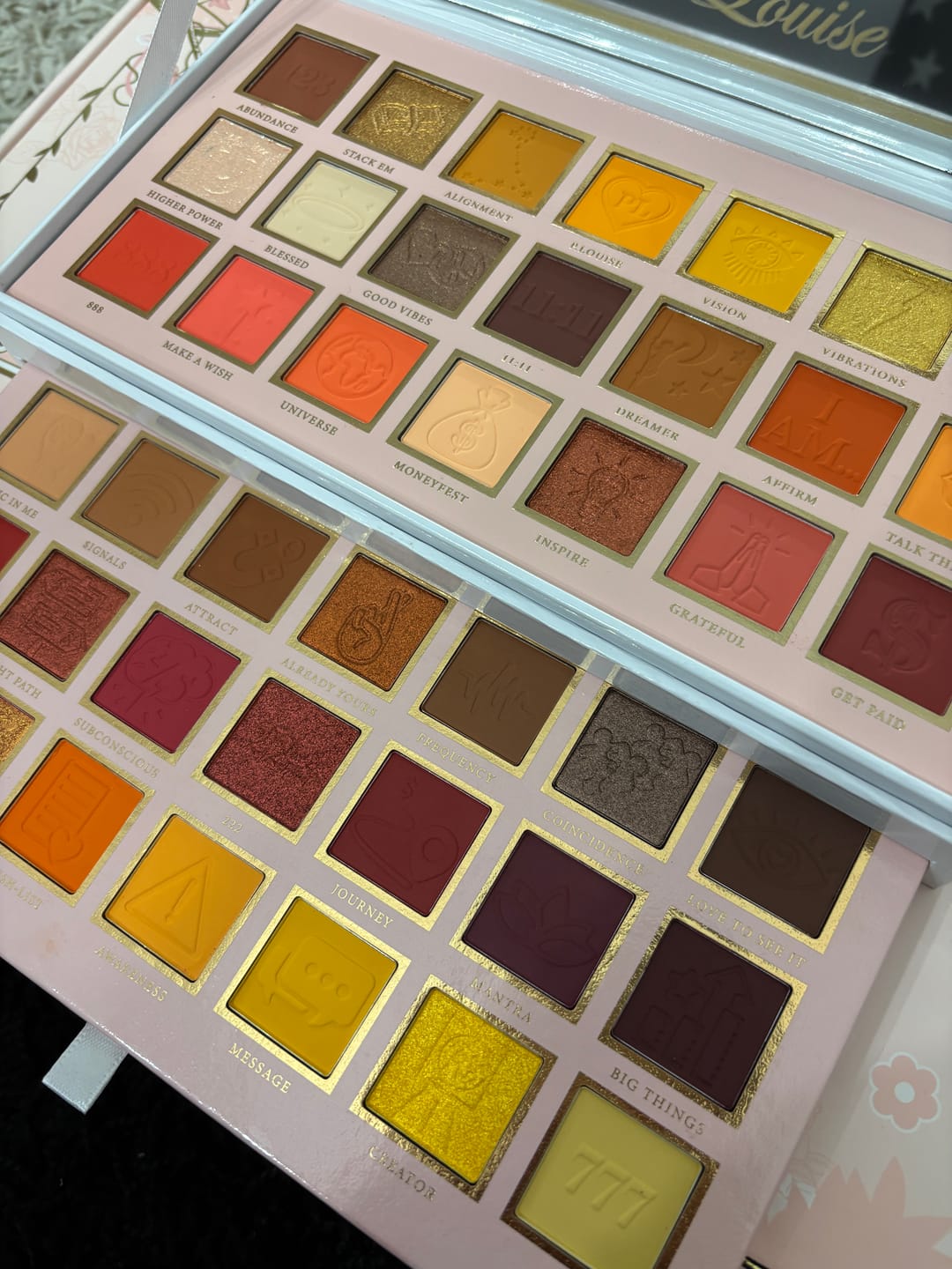 Kundfotorecension av P.Louise All I See Is $igns 42 Pan Eyeshadow Palette