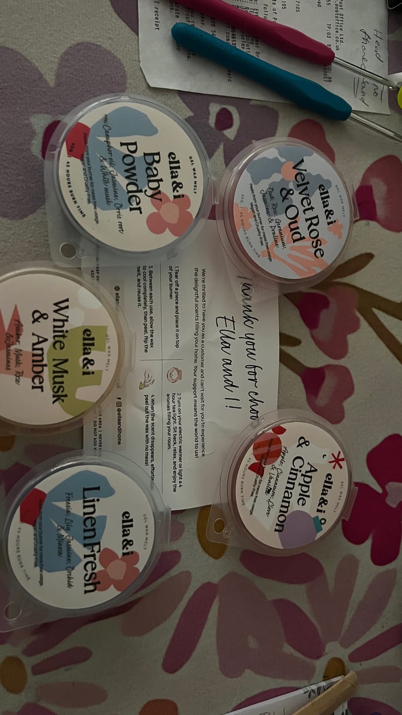 Customer photo review of White Musk & Amber Gel Melt