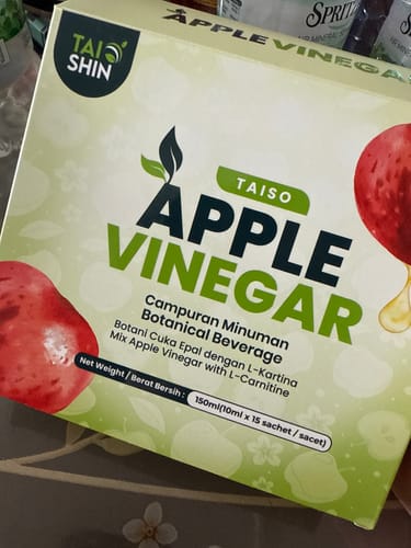 Customer photo review of Taiso Apple Cider Vinegar August Promotion