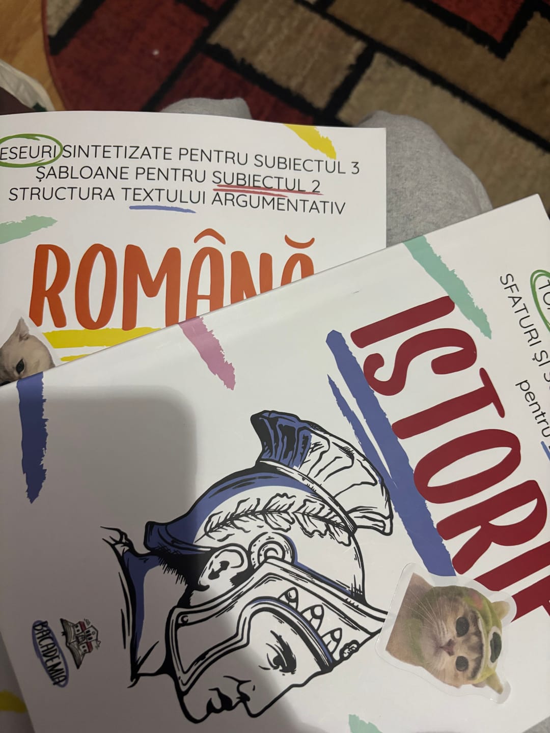 Customer photo review of Pachet Bacalaureat (Română + Istorie) Bacademia
