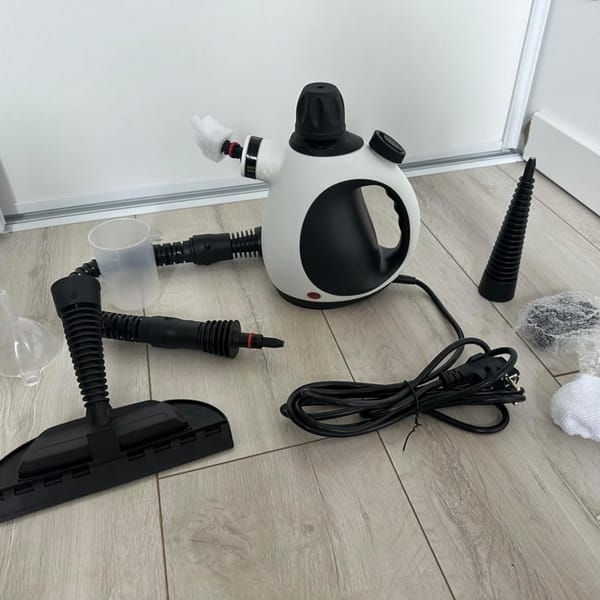 Customer photo review of CleanSteam Pro – Nettoyez efficacement sans produits chimiques
