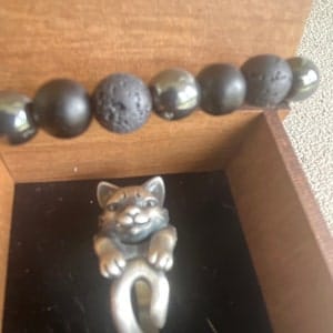 Customer photo review of Playful Cat Ring
