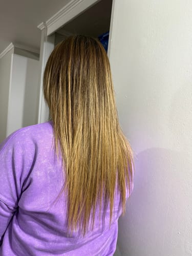 Customer photo review of Kit Alisado Profesional 1 Litro