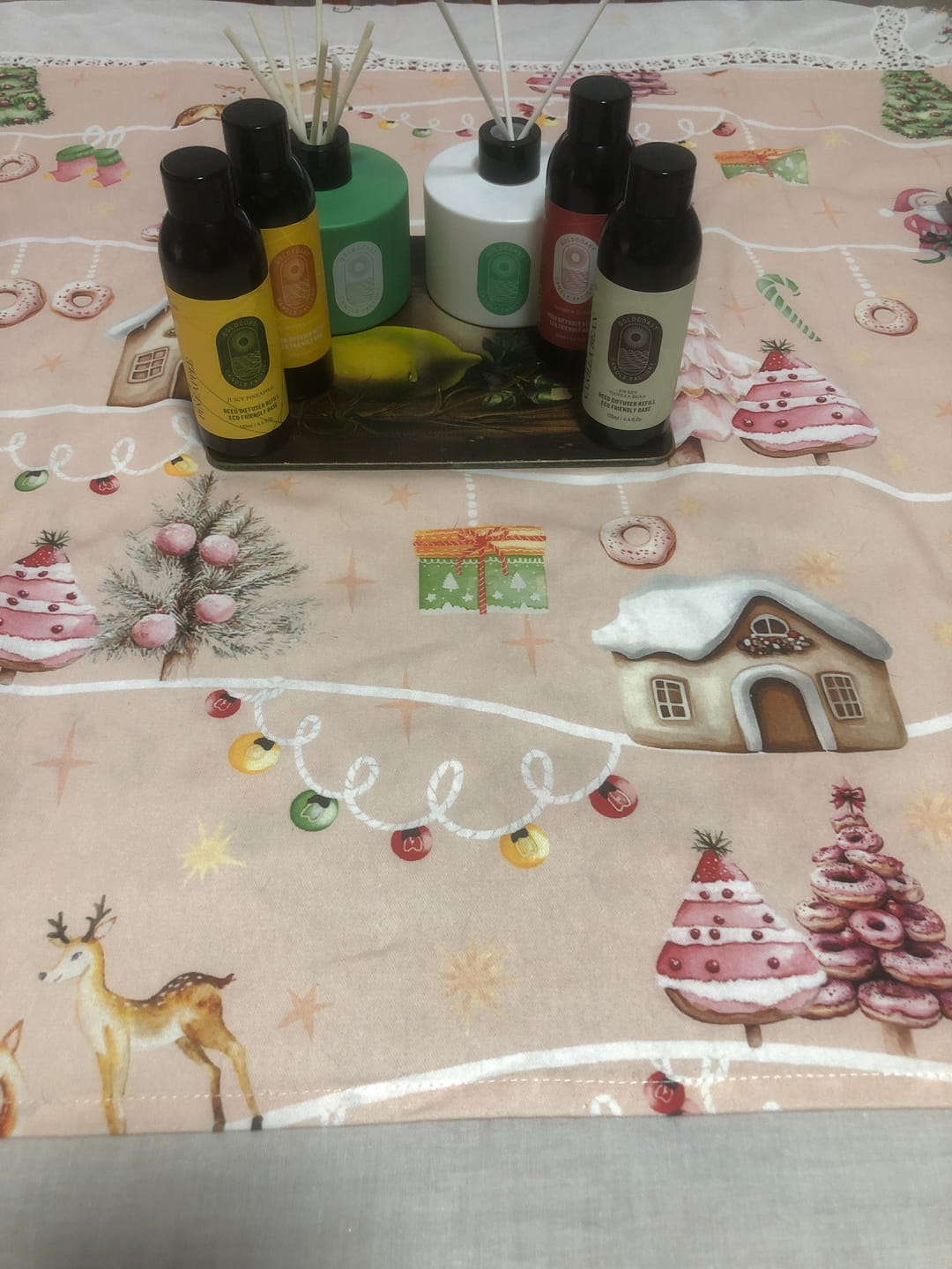 Customer photo review of Twin Pack Reed Diffuser Kit