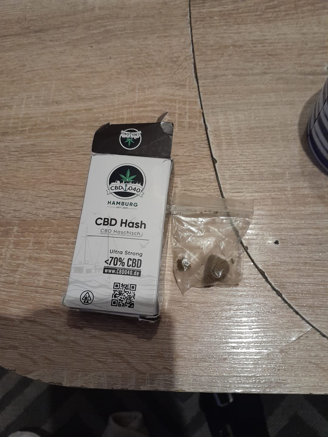 Customer photo review of CBD Haschisch Ultra Strong 70% CBD