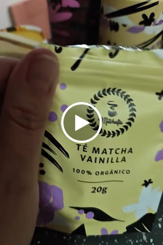 Customer video review of Pack Matcha + Vainilla