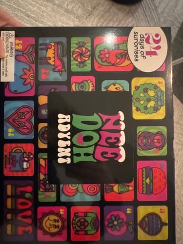 Customer photo review of NeeDoh Squishmas 2025 Advent Calendar