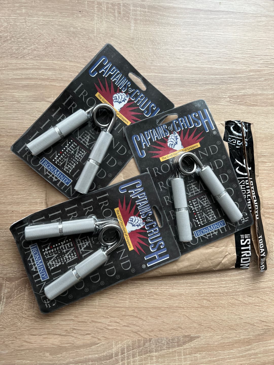 Customer photo review of Captains of Crush Hand Grippers