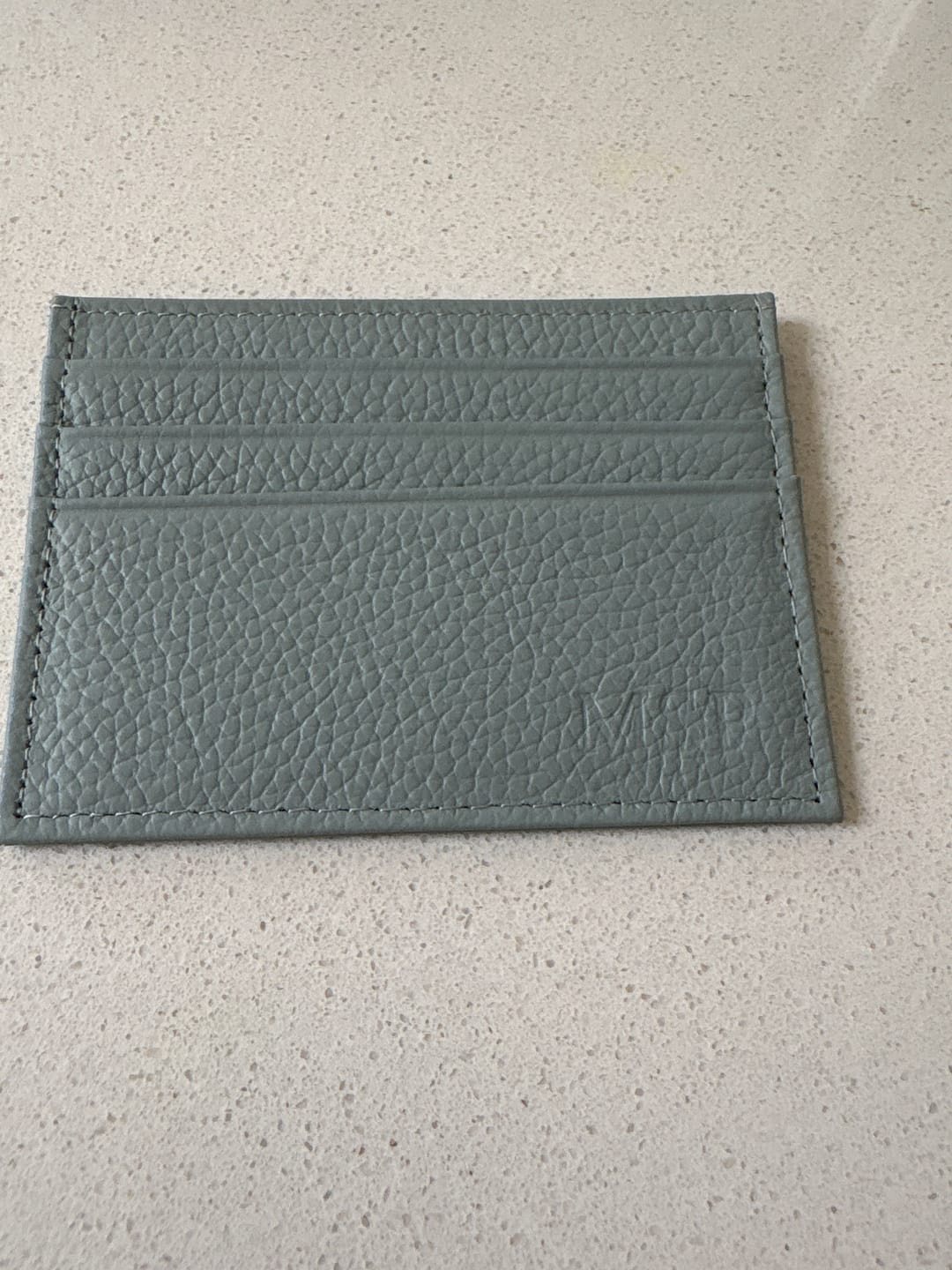 Customer photo review of Leather Card Holder