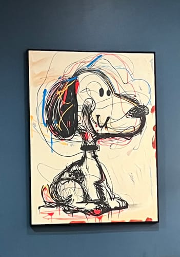 Customer review photo for Abstract Graffiti Art #GA051