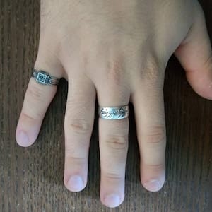 Customer photo review of Geometric Ring
