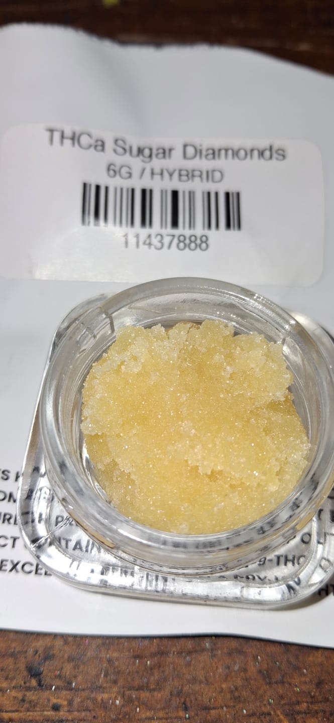 Customer photo review of THCa Sugar Diamonds
