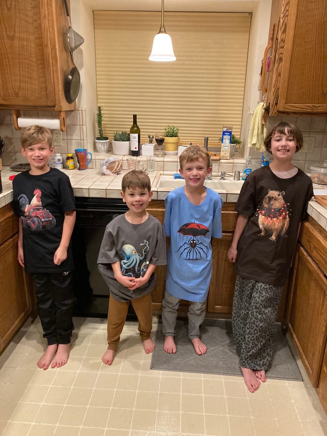 Customer photo review of Praying Mantis Duel Softstyle Tee