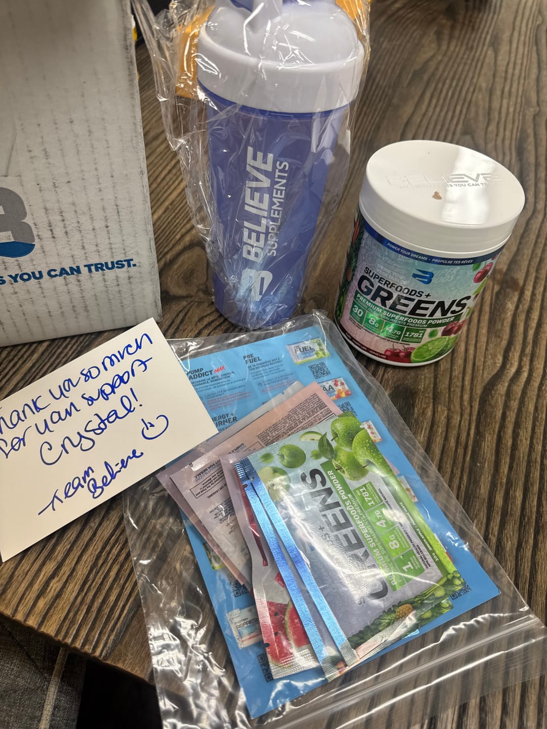 Customer photo review of Superfoods + Greens