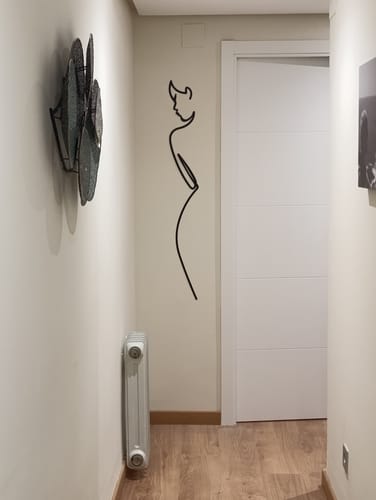 Customer photo review of Décoration Murale en Métal - Élégance minimaliste
