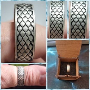 Customer photo review of Dragon Scale Ring