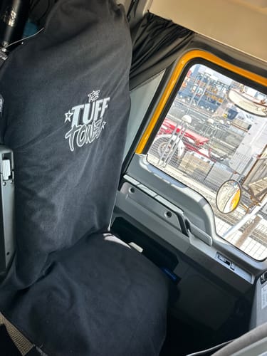 Customer photo review of Waterproof Car Towel Seat Cover
