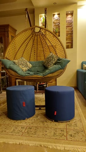 Customer photo review of Regular Size Pouf - Rummy- BFO