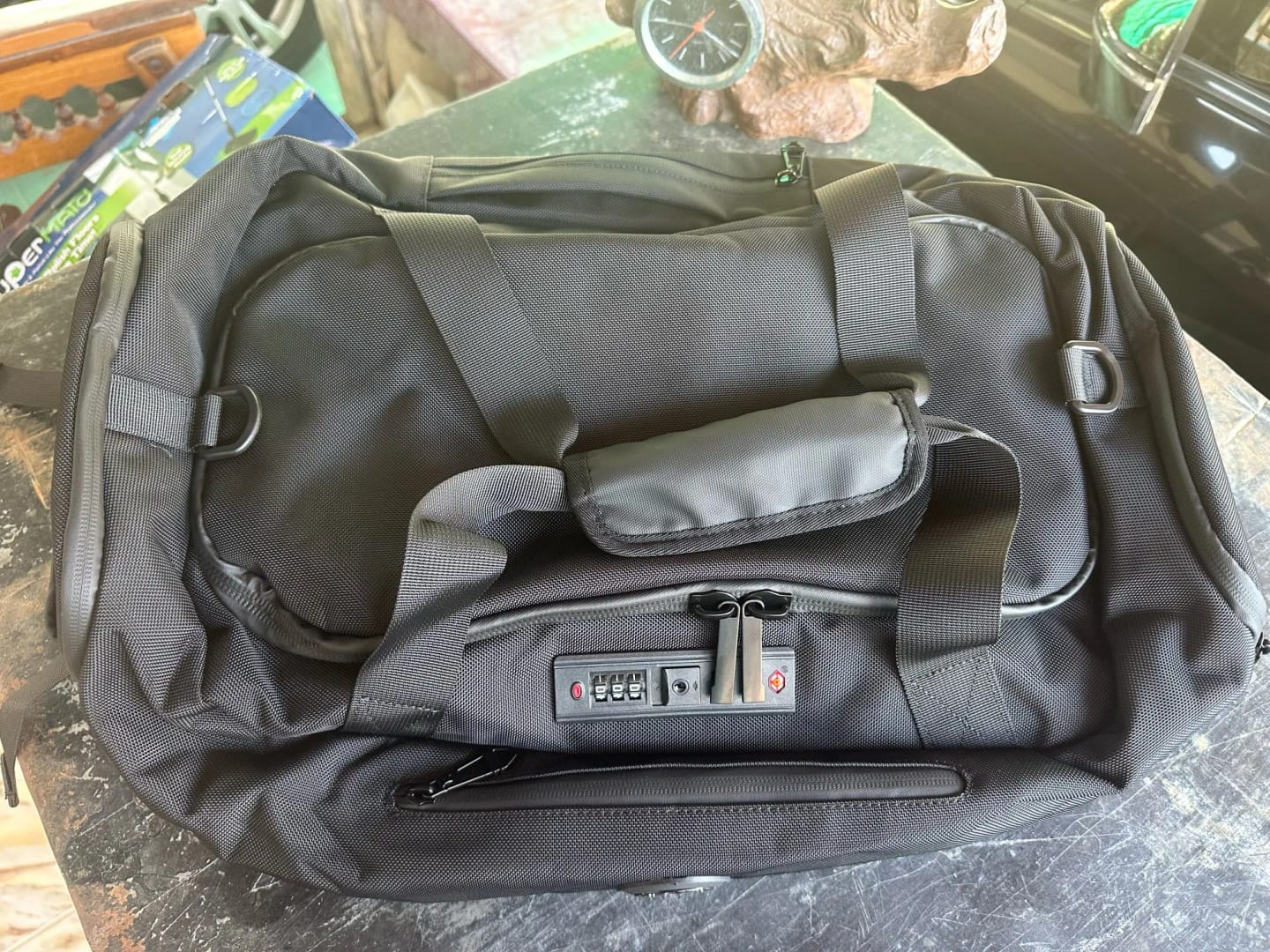 Customer photo review of Sac de Voyage Homme Antivol