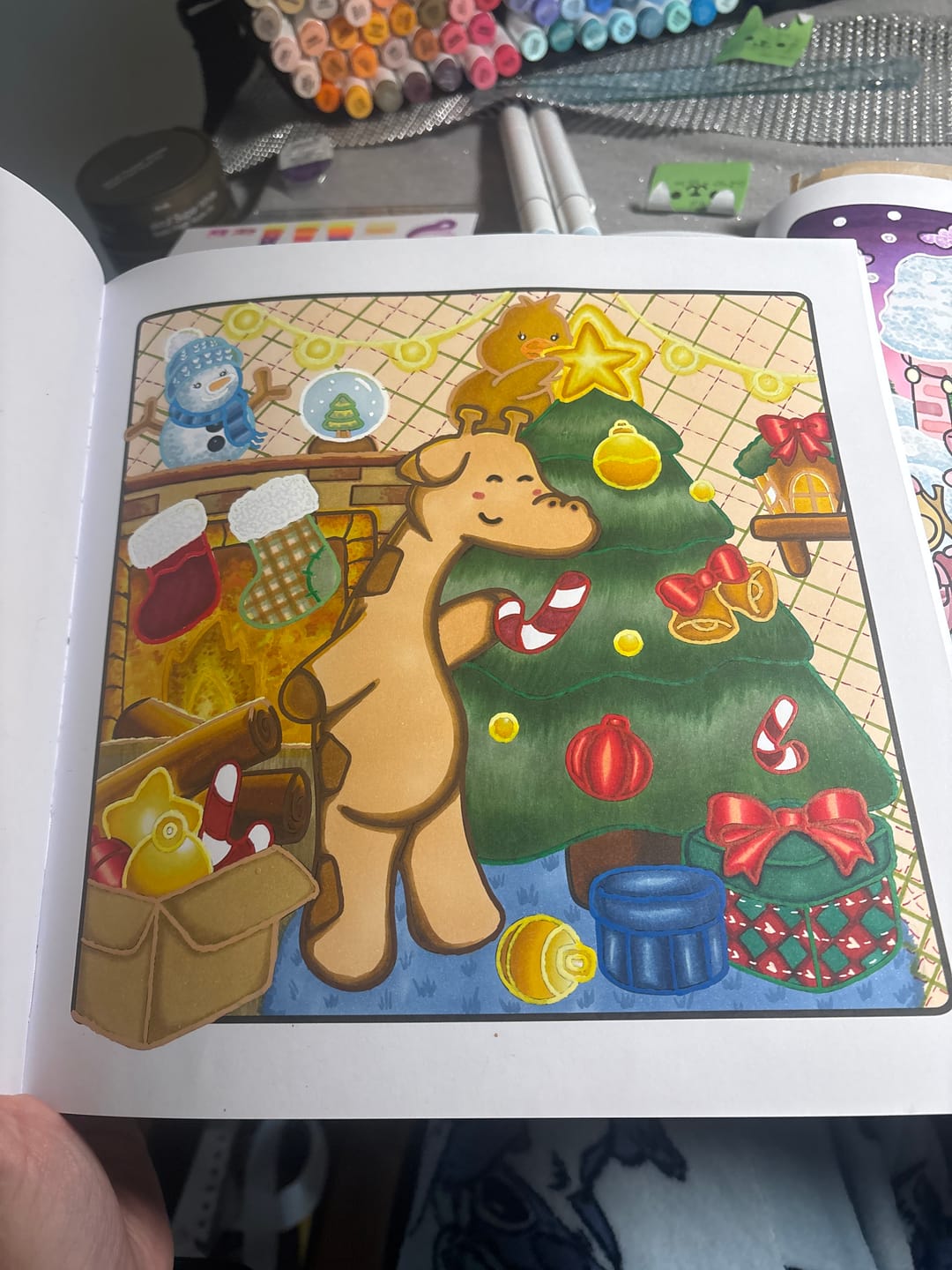 Customer photo review of Ohuhu Direct-ink Acrylic Markers 24 Colors - Nahuku