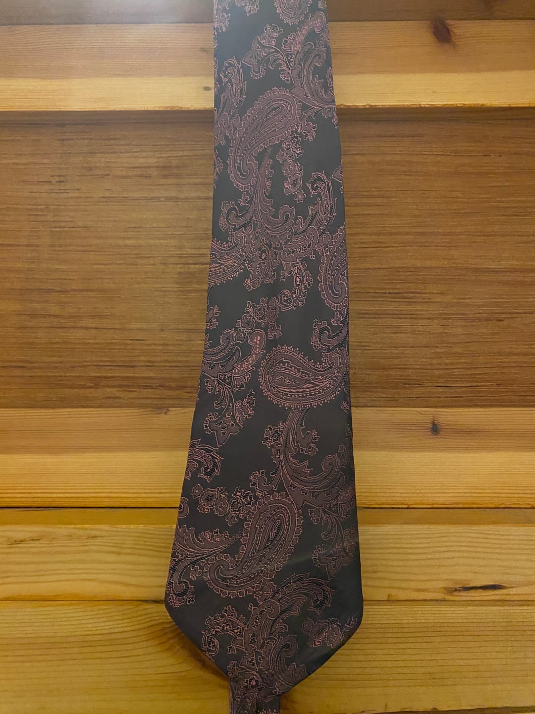 Customer photo review of Paisley Jacquard Lining Fabric