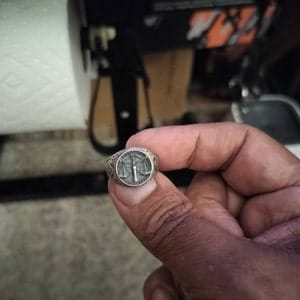 Customer photo review of Libra Ring