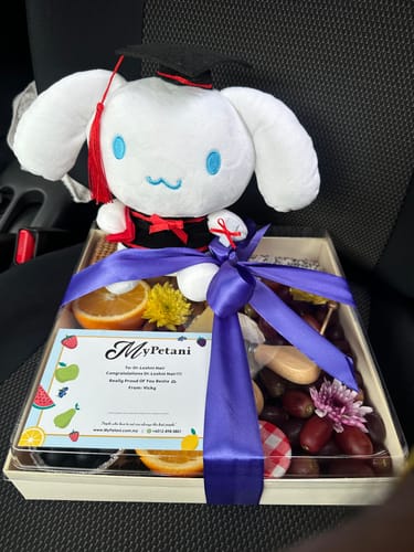Customer photo review of Subang Jaya Signature Cheese Fruit Grazing Platter (Available in S, M & L size) [Malaysia]