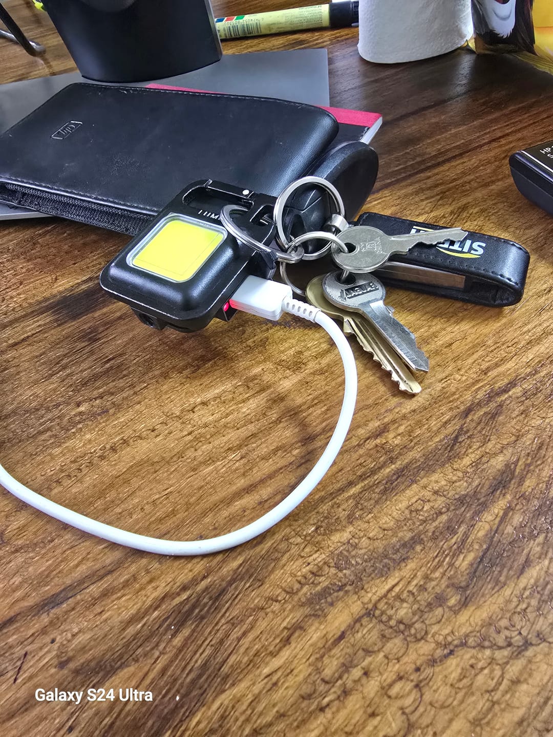 Customer photo review of Lumeo Pro BrightBuddy Keychain Light (FREE GIFT)