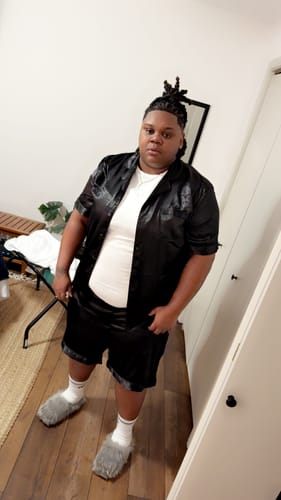 Customer photo review of Bravest Studios Bear Claw Mule Grey