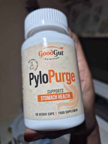 Customer photo review of PyloPurge - Herbal Treatment For H Pylori Bacteria