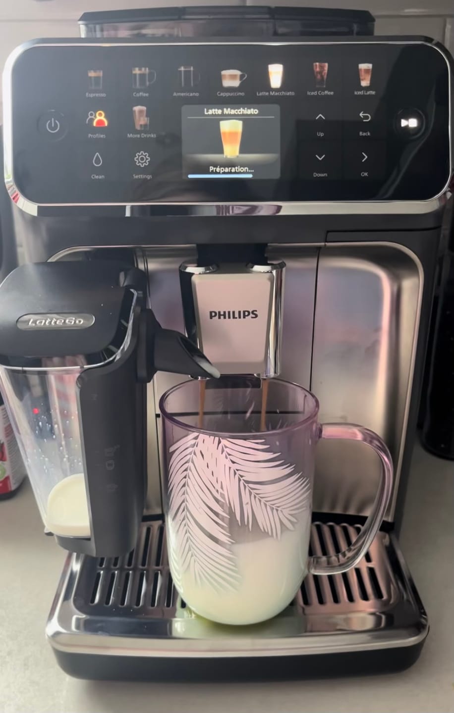 Customer photo review of Philips - Series 5500 LatteGo EP5544/90