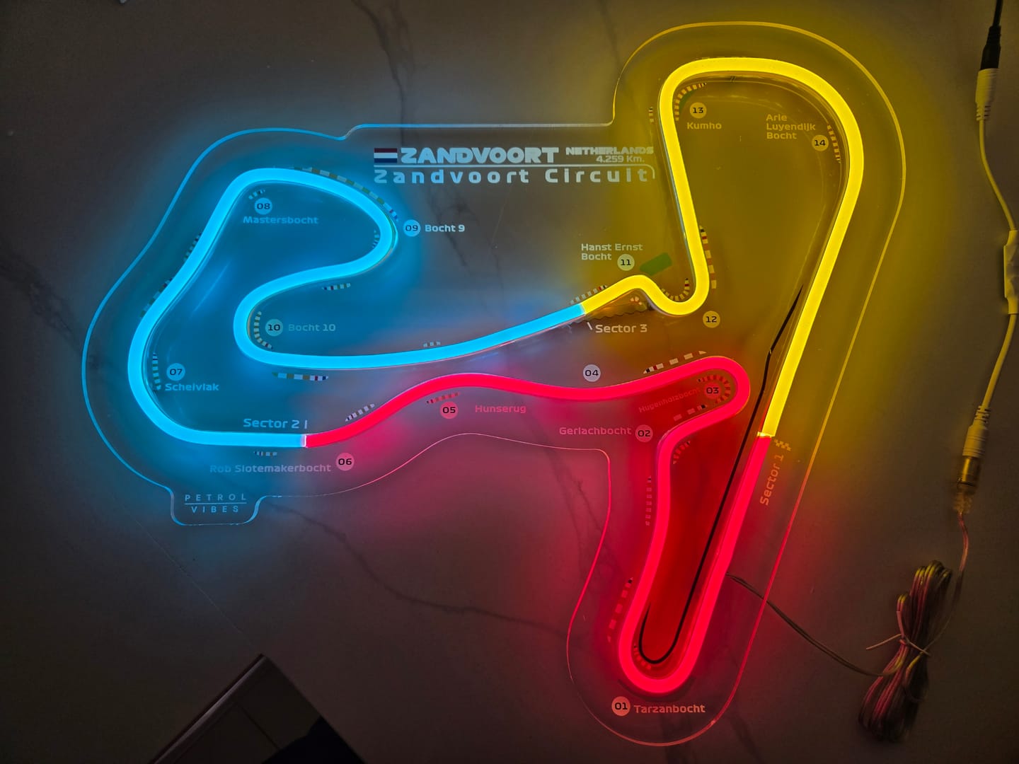 Customer photo review of Zandvoort Circuit Neon Race Track