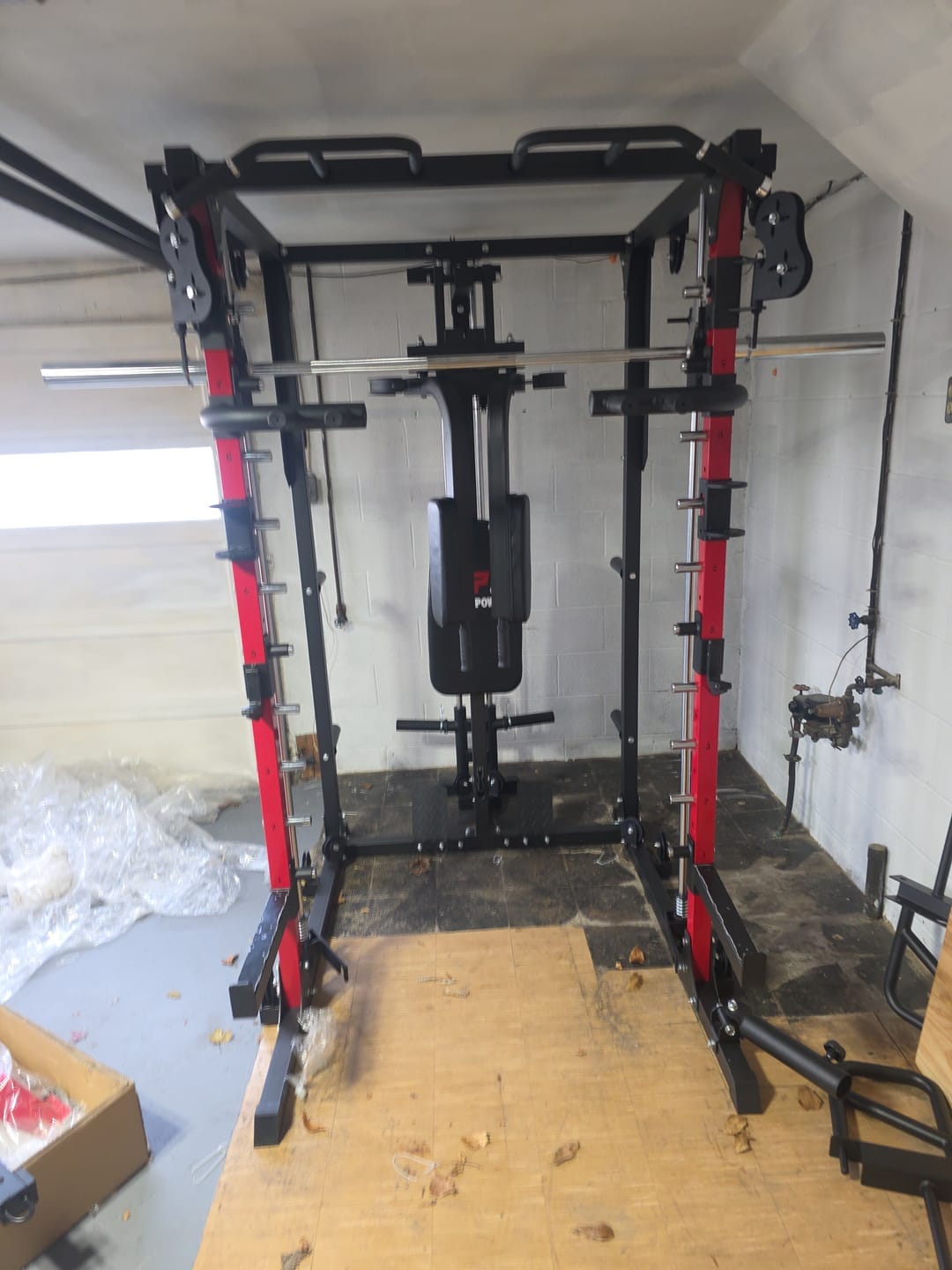 Customer photo review of EVOLPOW M2A Brute All-in-One Smith Machine Home Gym