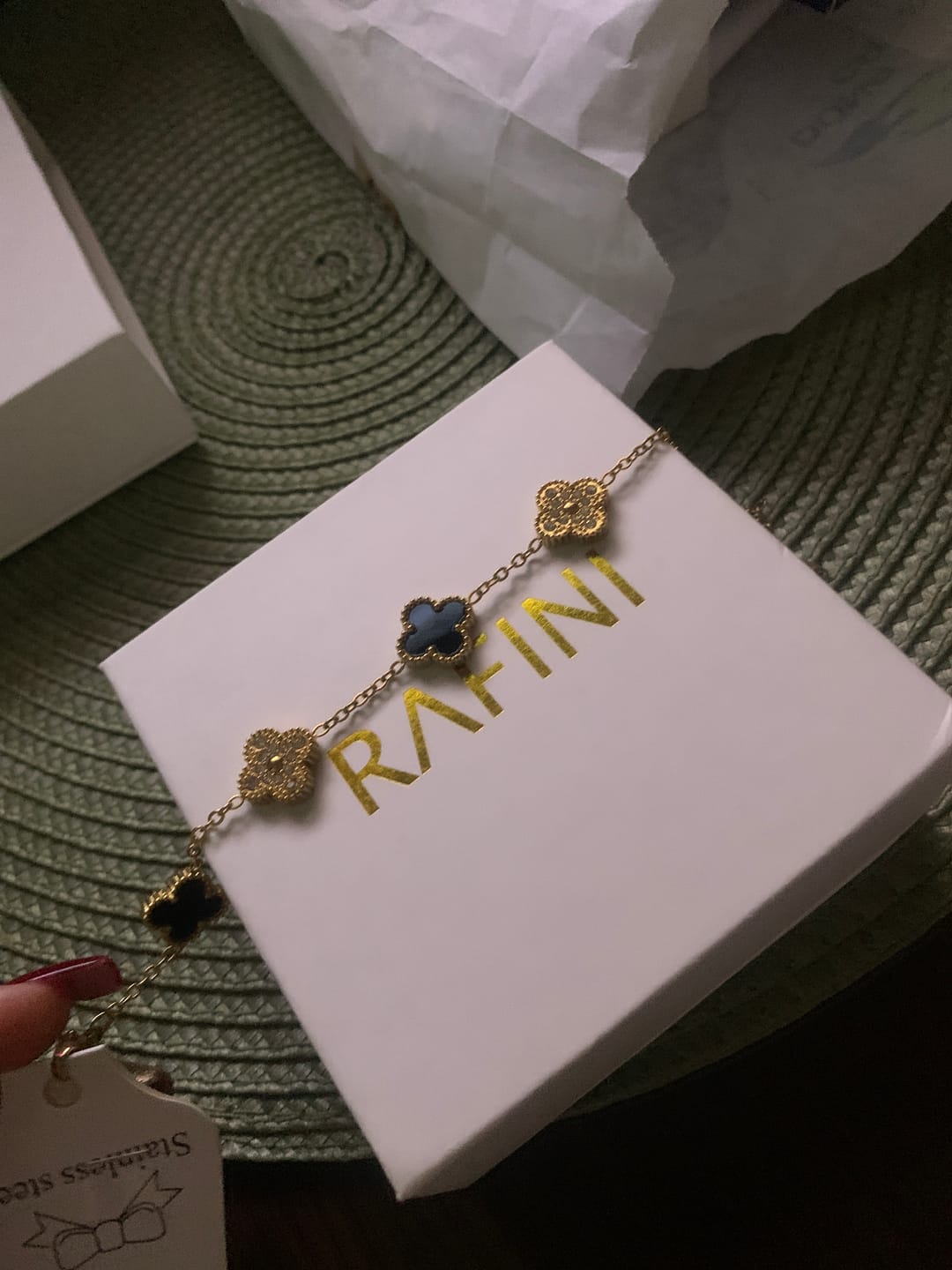 Customer photo review of Bratara Midnight Charm