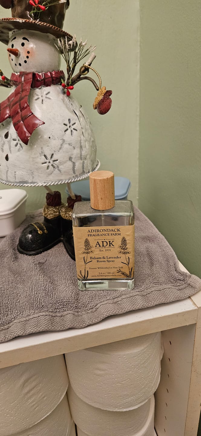 Customer photo review of Balsam & Cedar Room Spray 3.4 oz