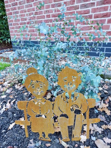 Customer photo review of Gartenstecker Oma & Opa